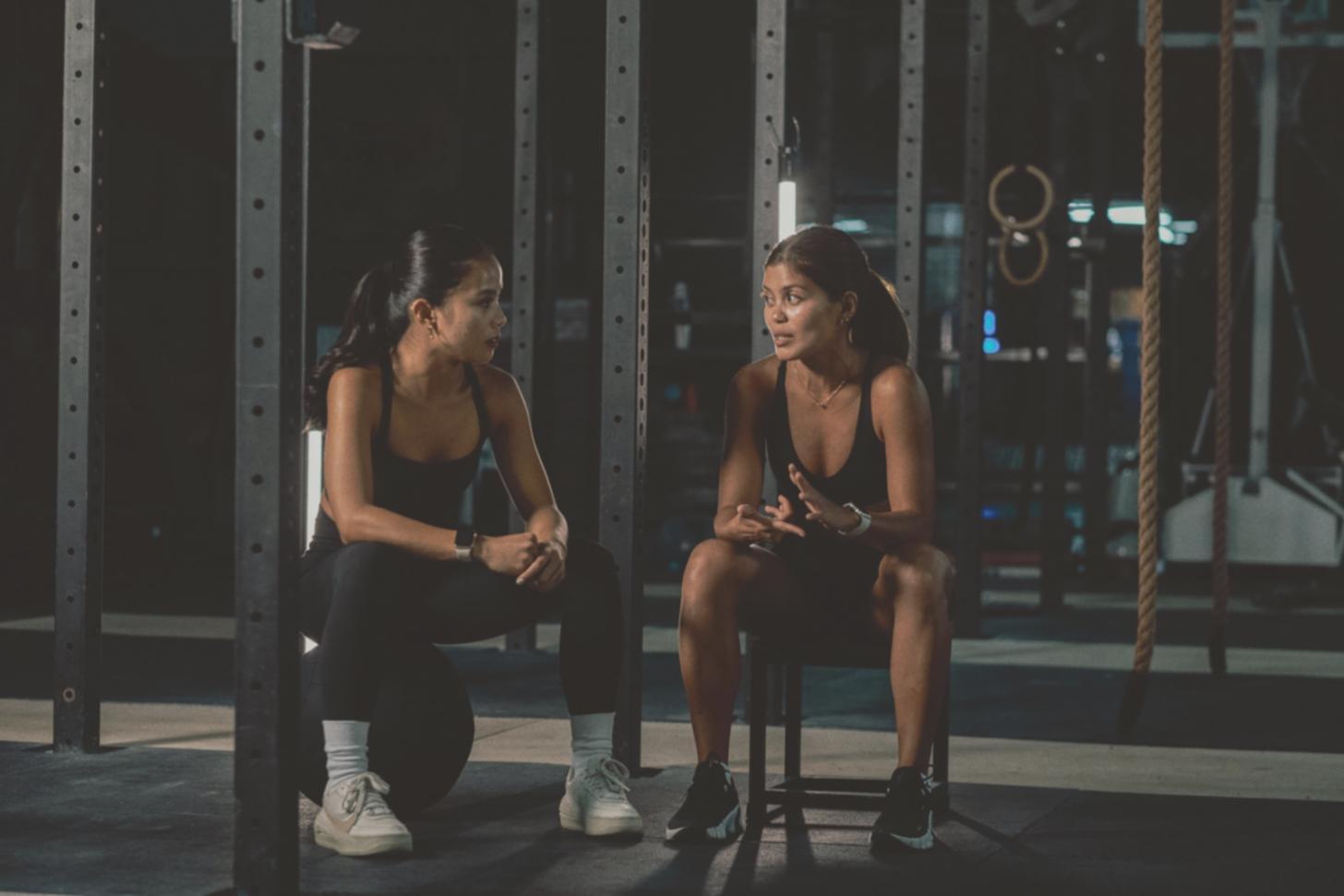 Suivi personnalisé pendant une séance de CrossFit